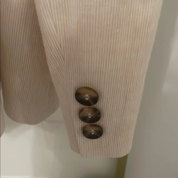 Alex Marie Light Pink Double-Breasted Blazer - Picture 6 of 9